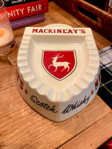 Vintage Stag Scotch Ashtray