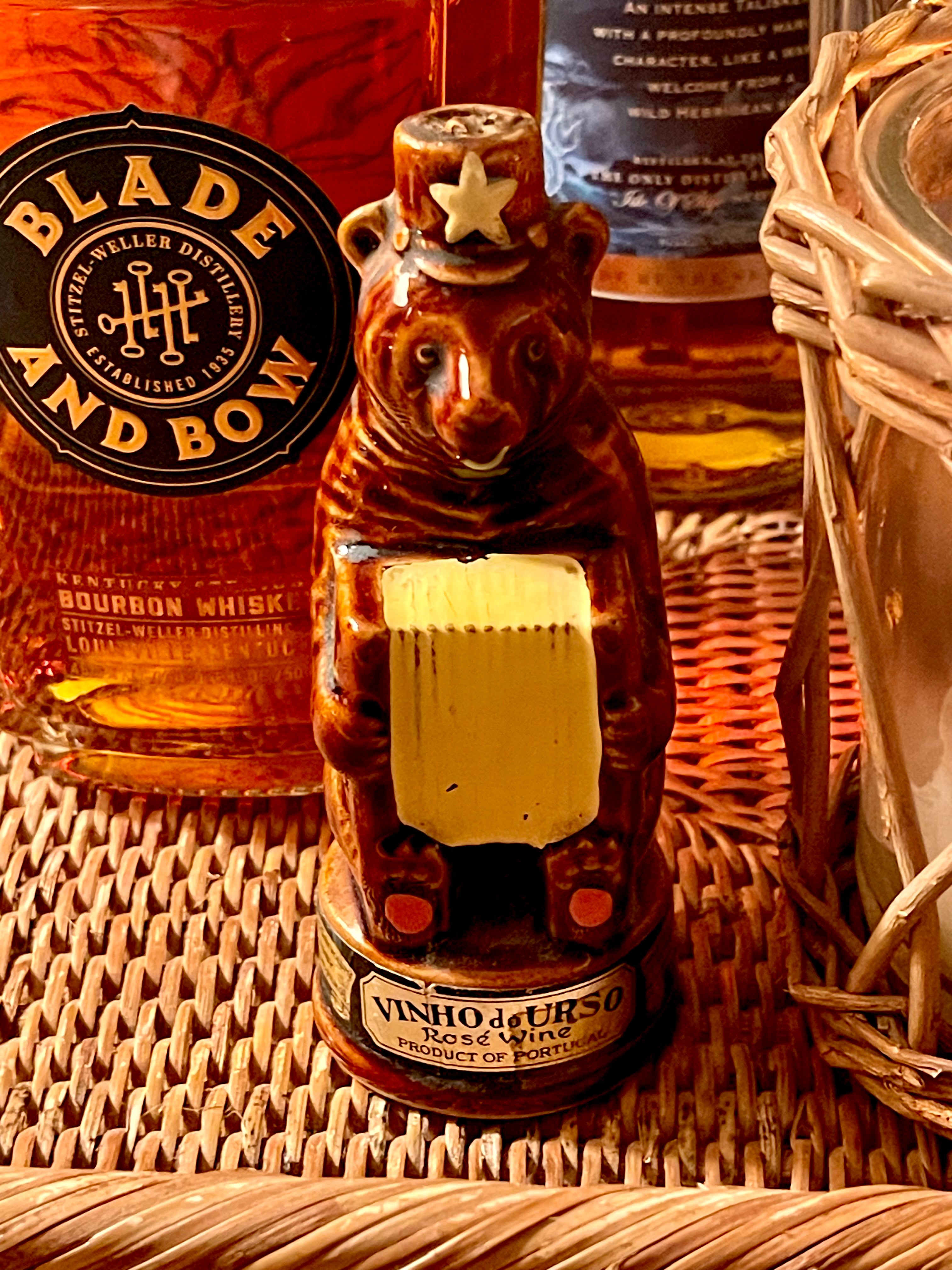 Vintage Petite Bear Decanter