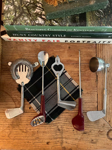 Vintage Golf Club Bar Tools - Set 5