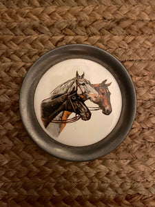 Vintage Horse Coasters -Set 4