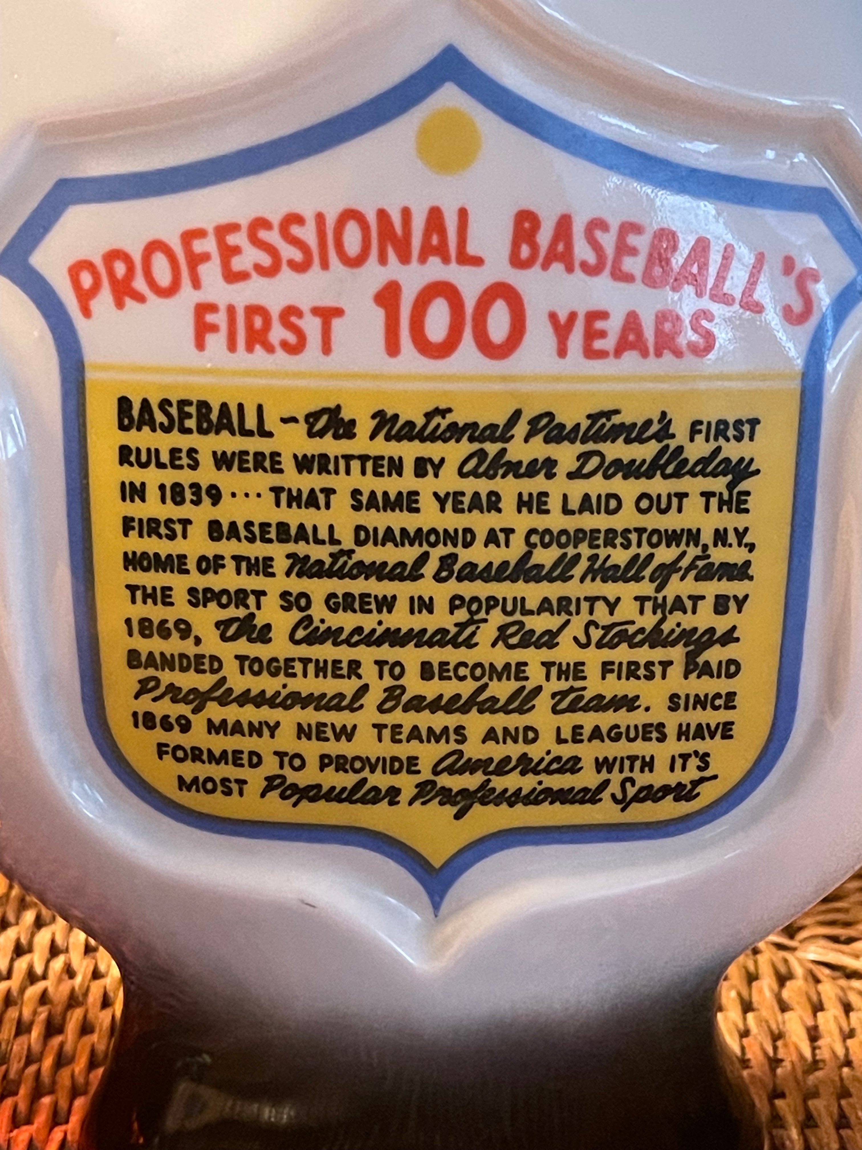 Vintage Baseball Decanter
