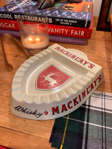 Vintage Stag Scotch Ashtray