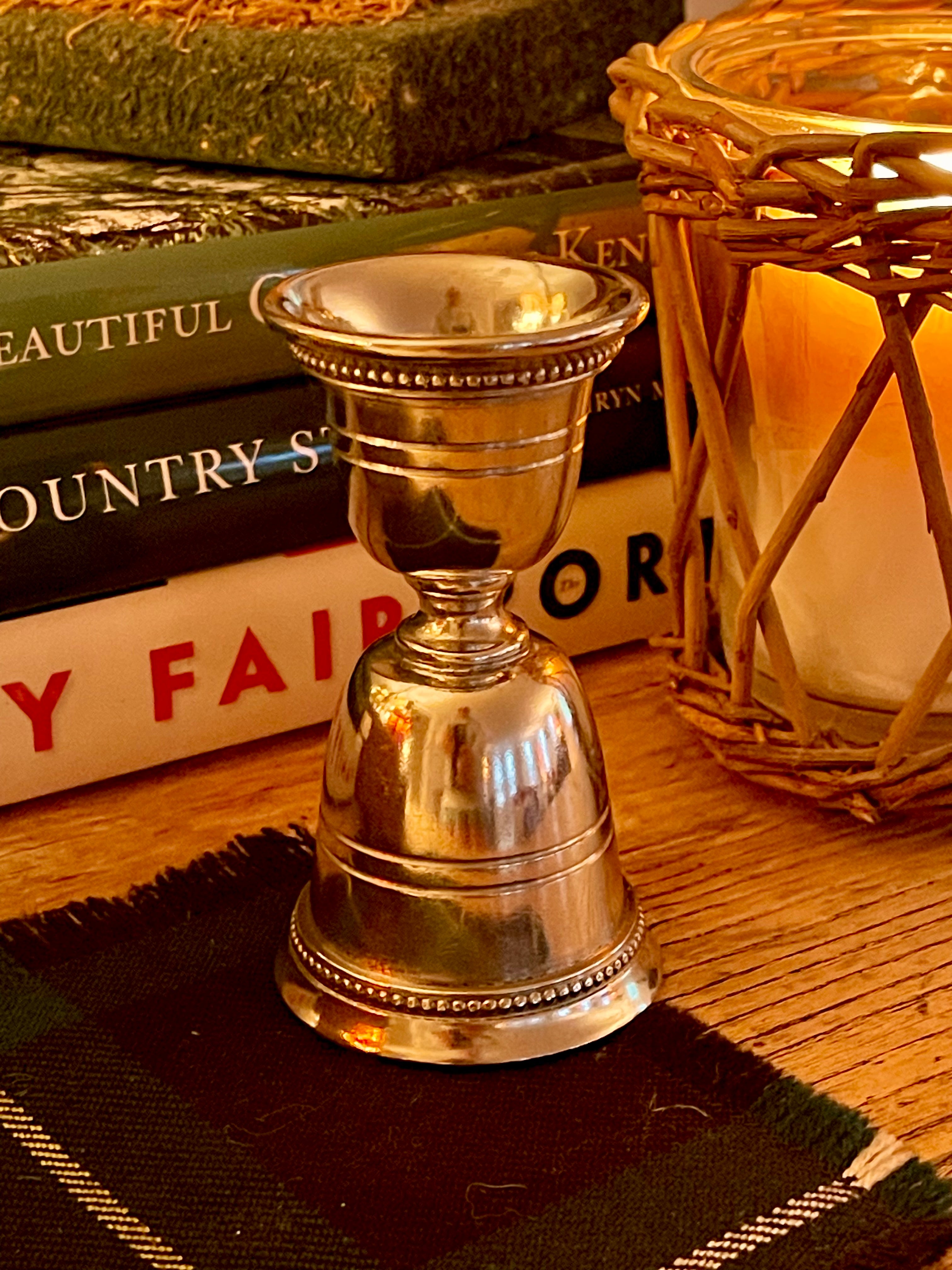 Pewter Double Jigger