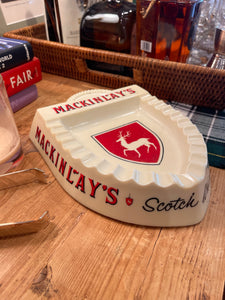 Vintage Stag Scotch Ashtray