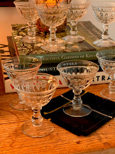 Vintage Swirl Coupes - Set 10