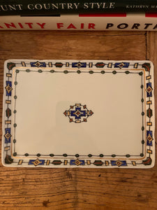 Vintage Hand Painted Navajo Tray