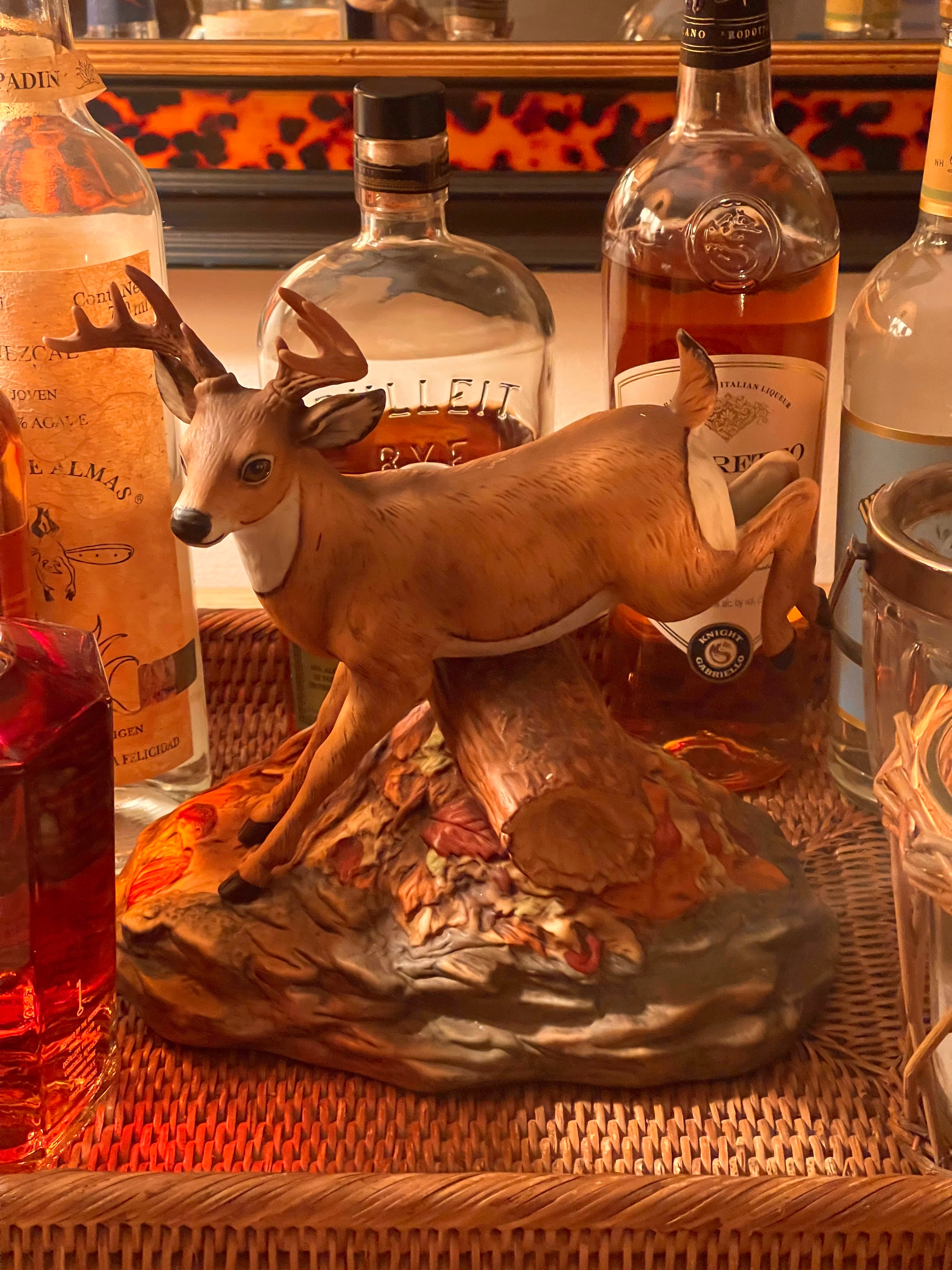 Vintage Stag Decanter