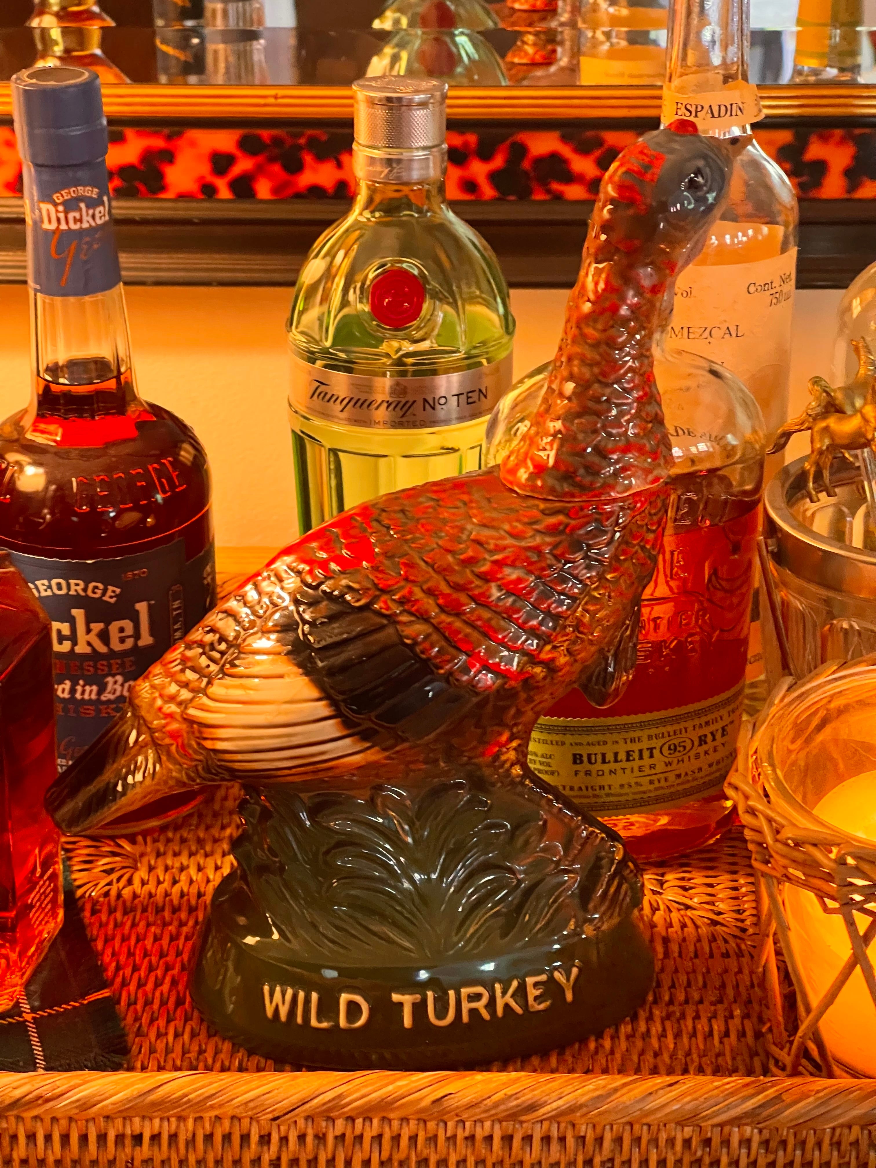 Vintage Turkey Decanter