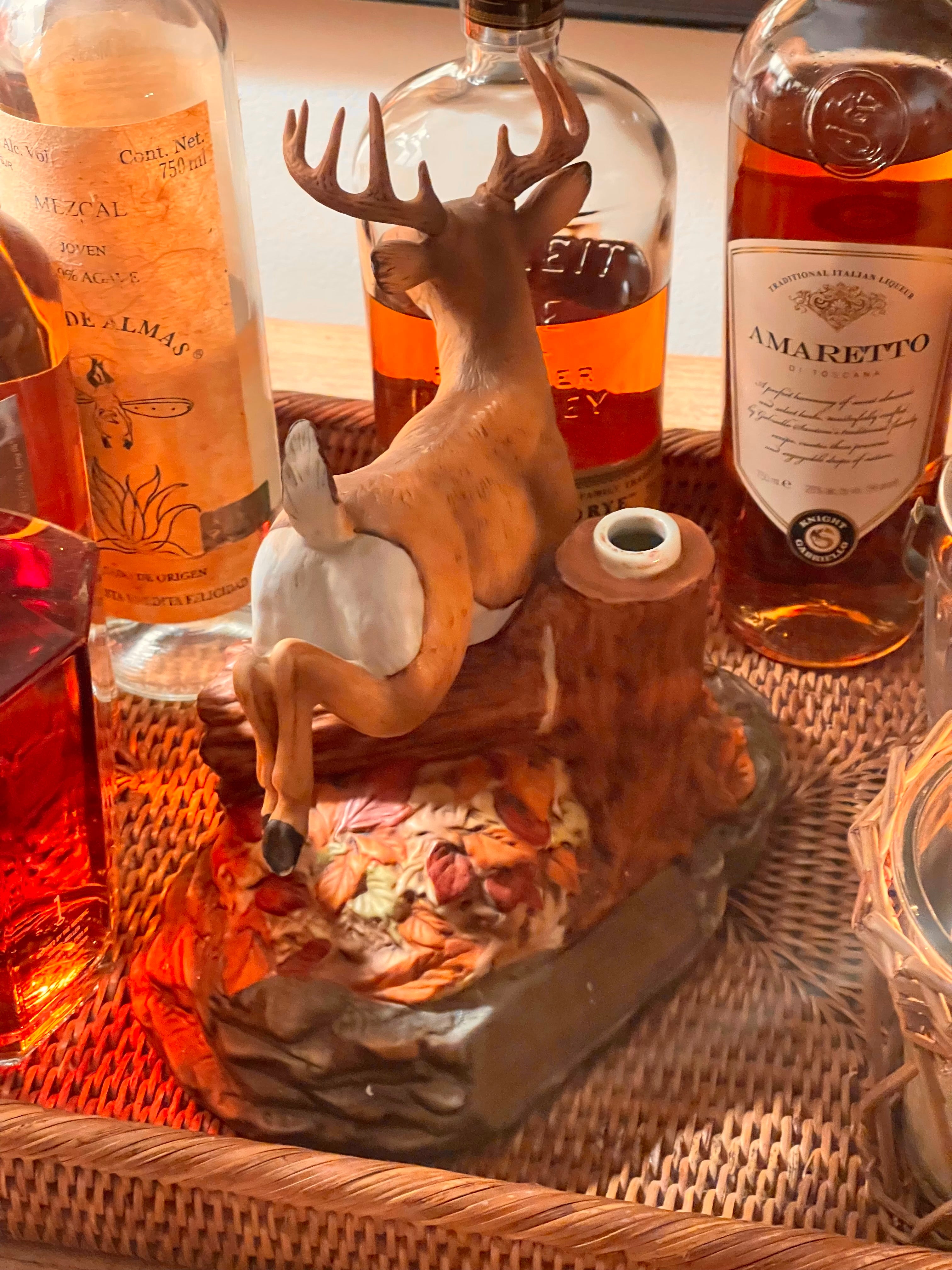 Vintage Stag Decanter