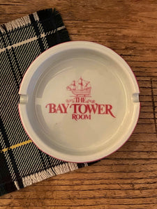 Vintage Boston 'The Bay Tower Room' Ashtray