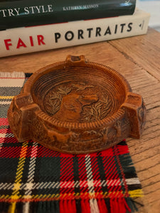 Vintage Hunting Dog Ashtray