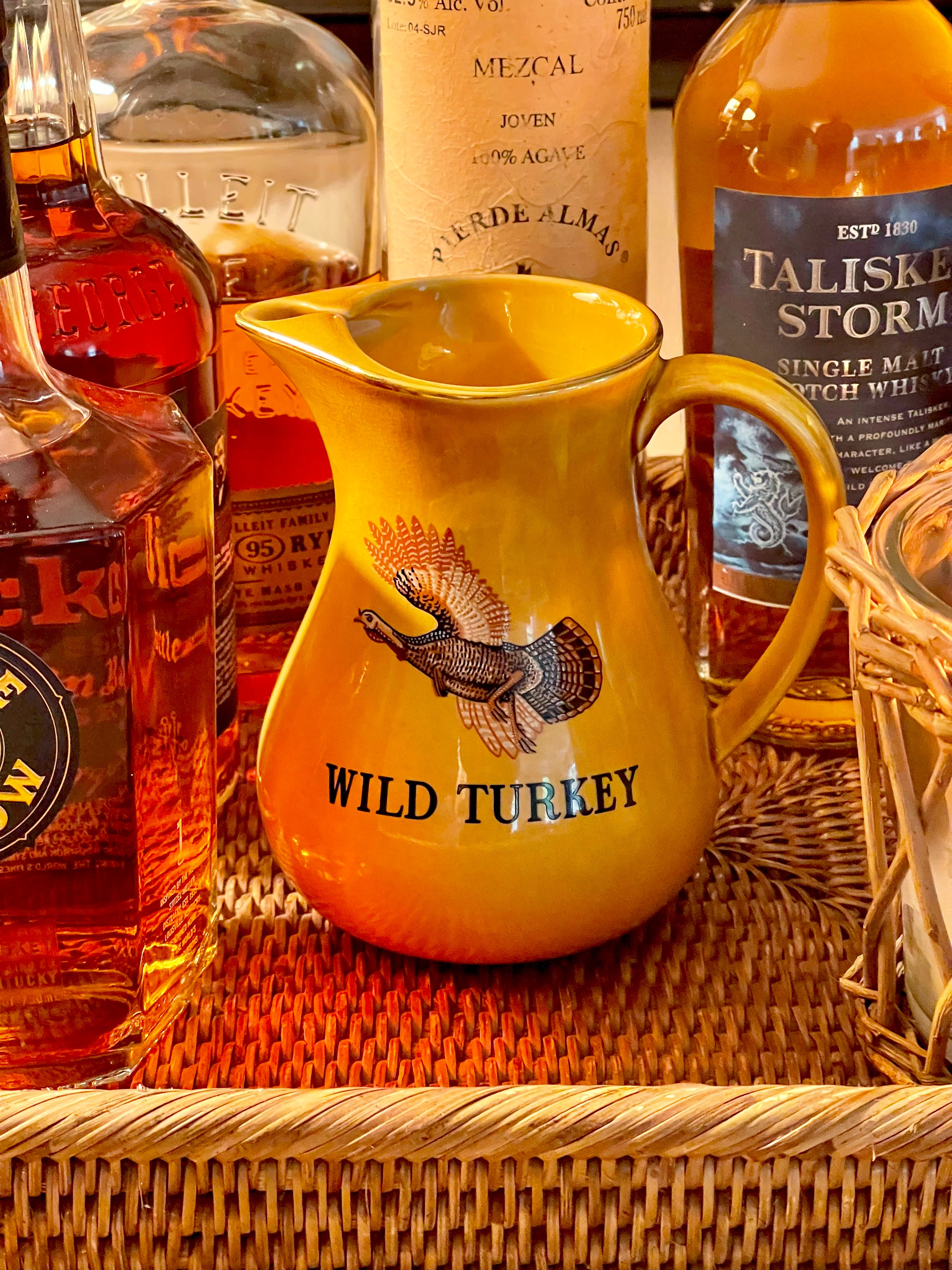 Vintage Wild Turkey Pitcher