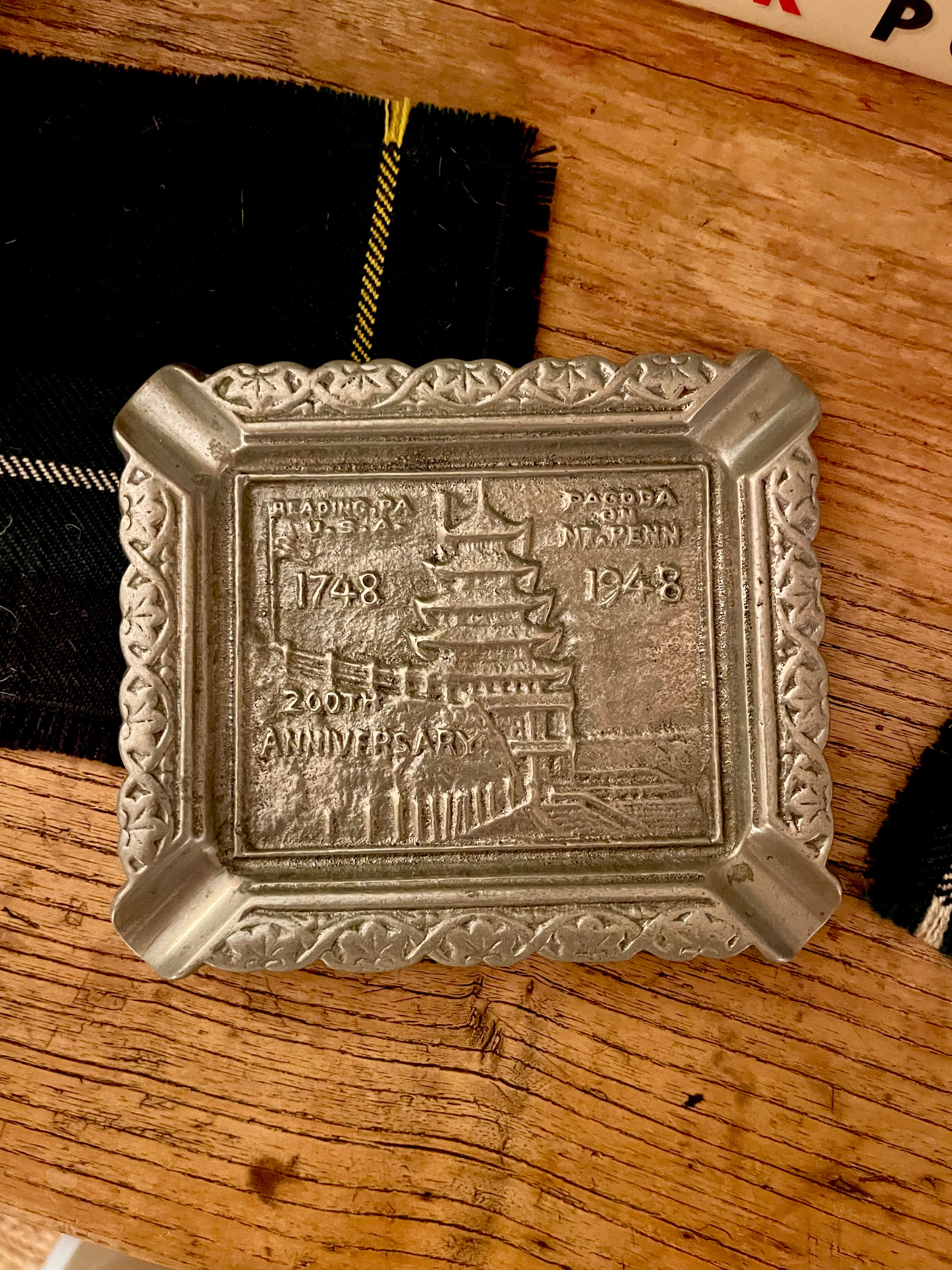 Vintage Pagoda Ashtray