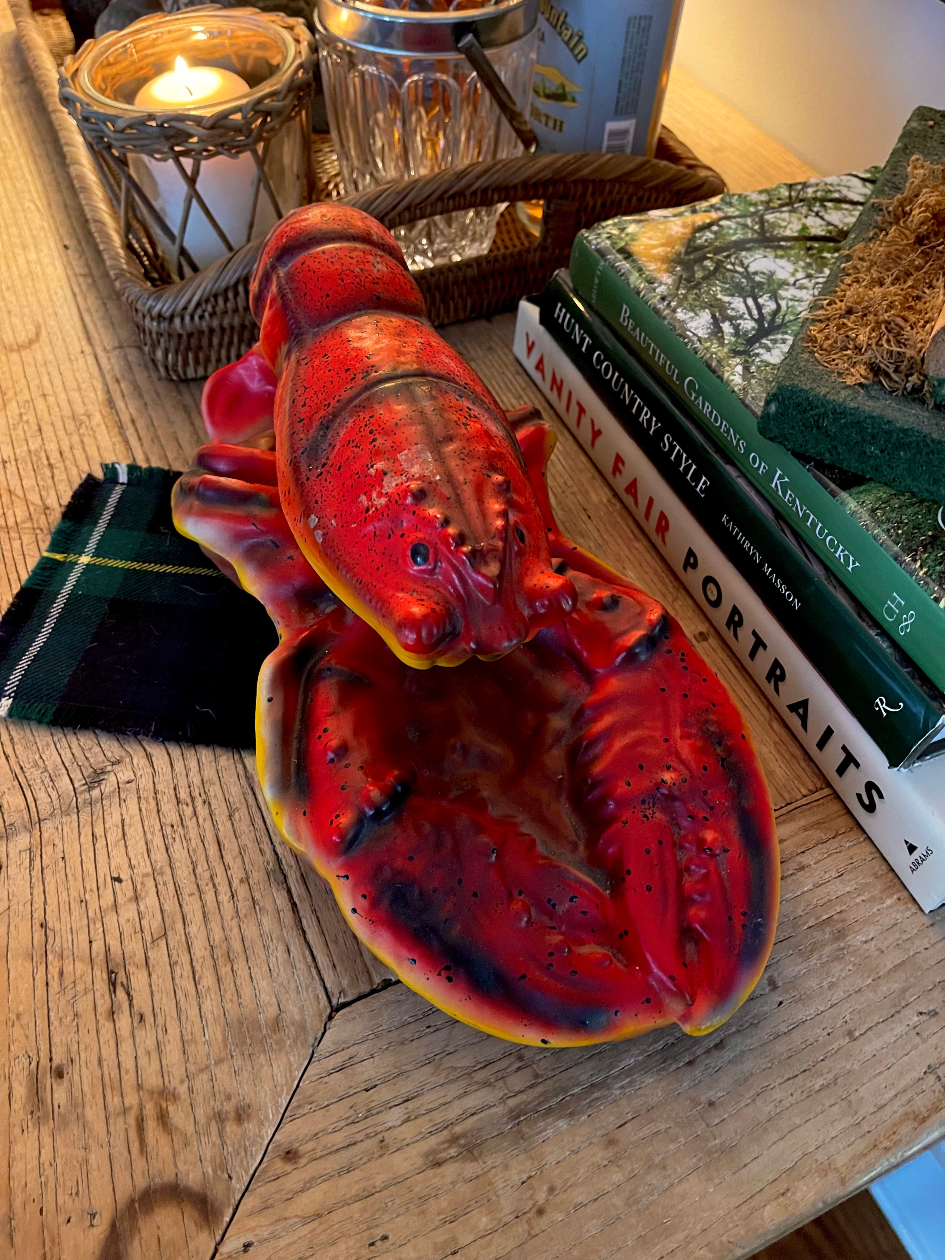 Vintage Lobster Decanter