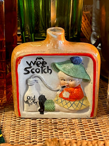 Vintage 'A Wee Scotch' Flask