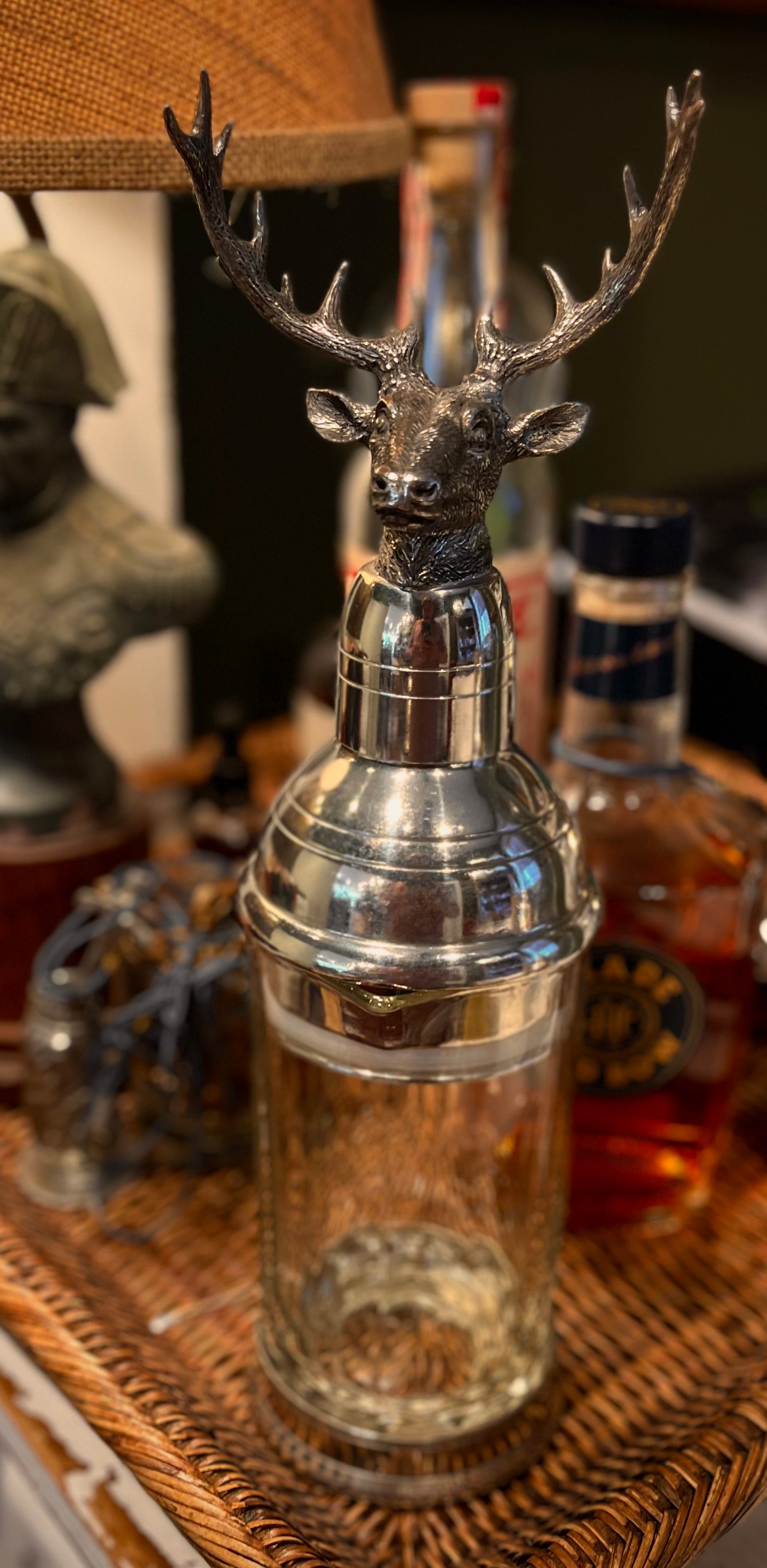 Stag Head Cocktail Shaker