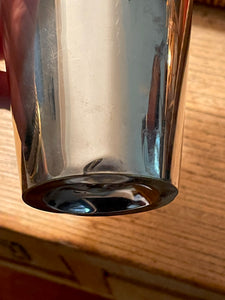 Vintage Hand Engraved French Silver Cocktail Shaker