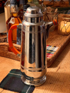 Vintage Art Deco Cocktail Shaker with Handle