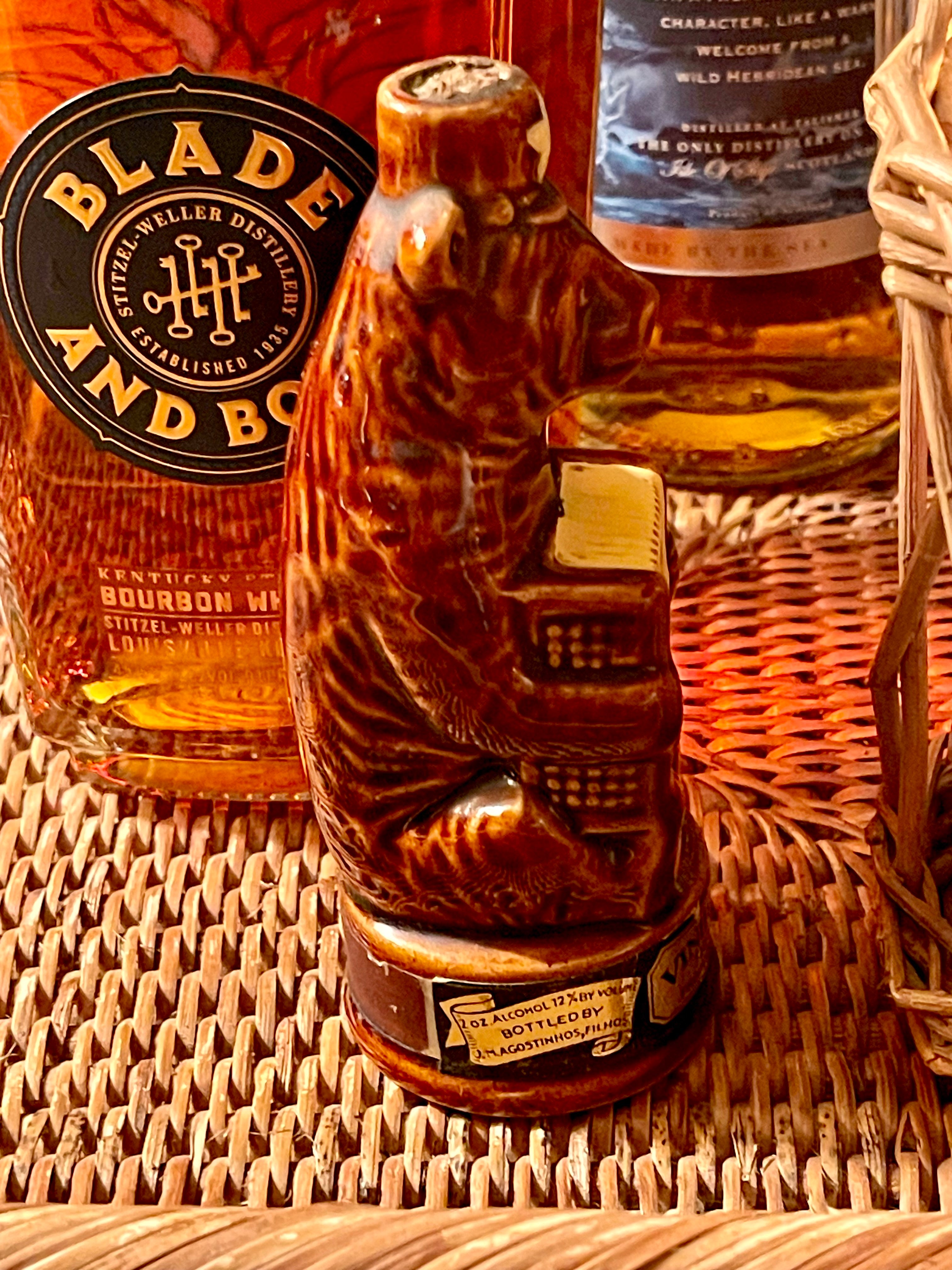 Vintage Petite Bear Decanter