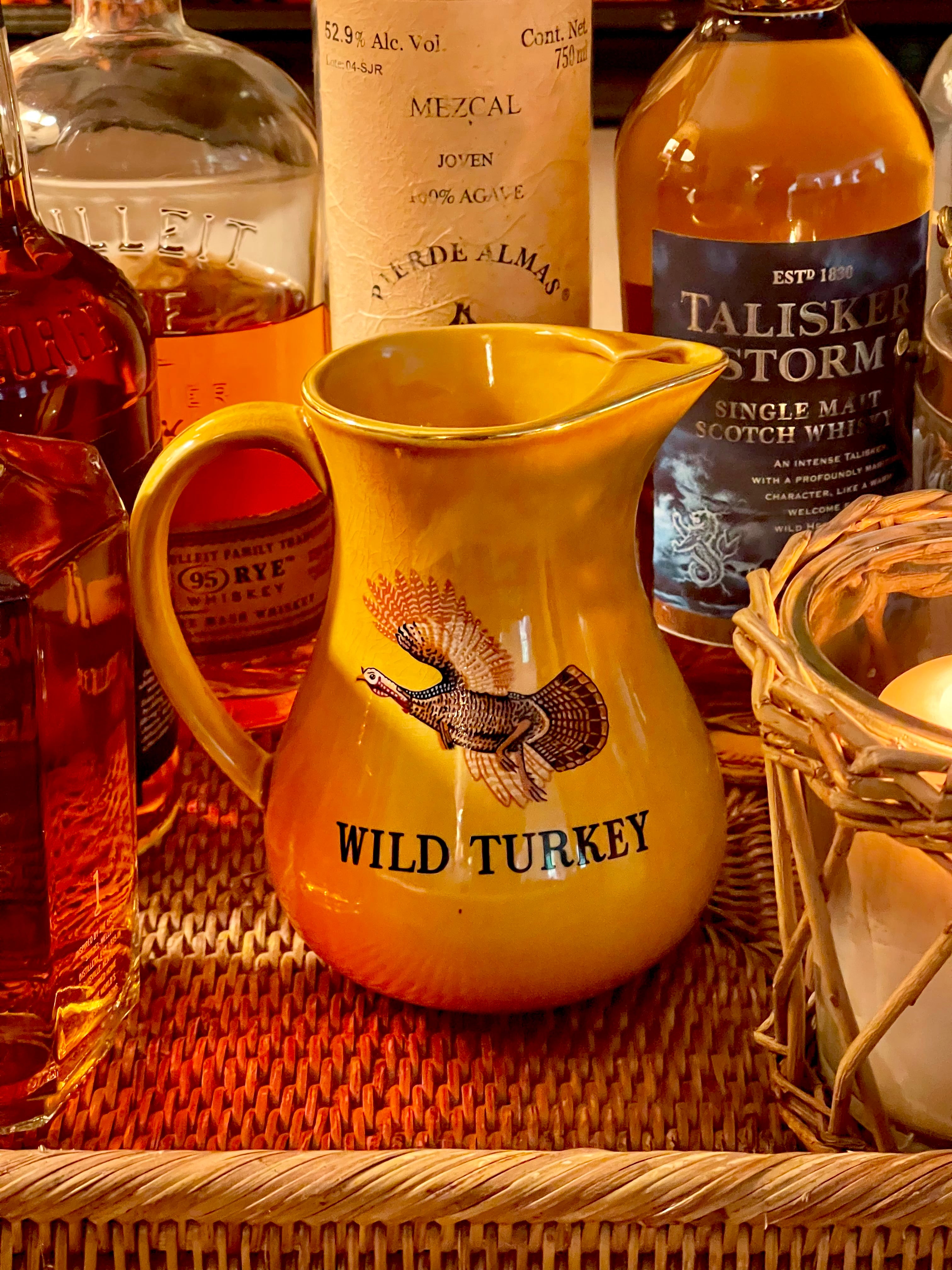 Vintage Wild Turkey Pitcher