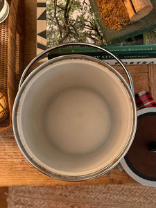 Vintage Equestrian Ice Bucket