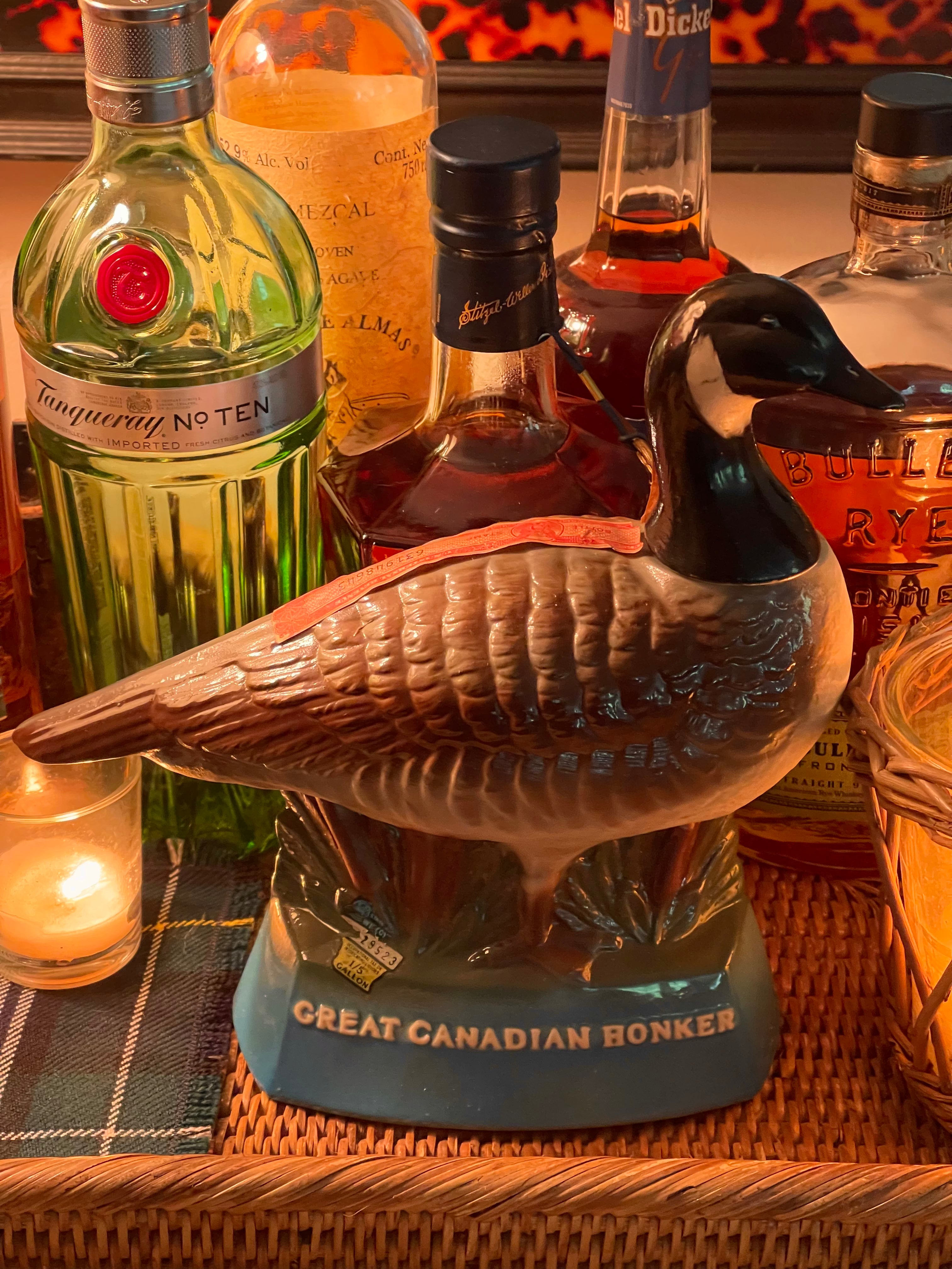 Vintage Canadian Goose Decanter