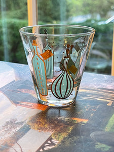 Vintage MCM Short Cocktail Glasses - Set 8