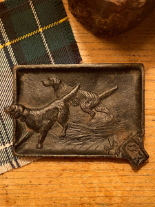Vintage Hunting Dogs Ash Tray