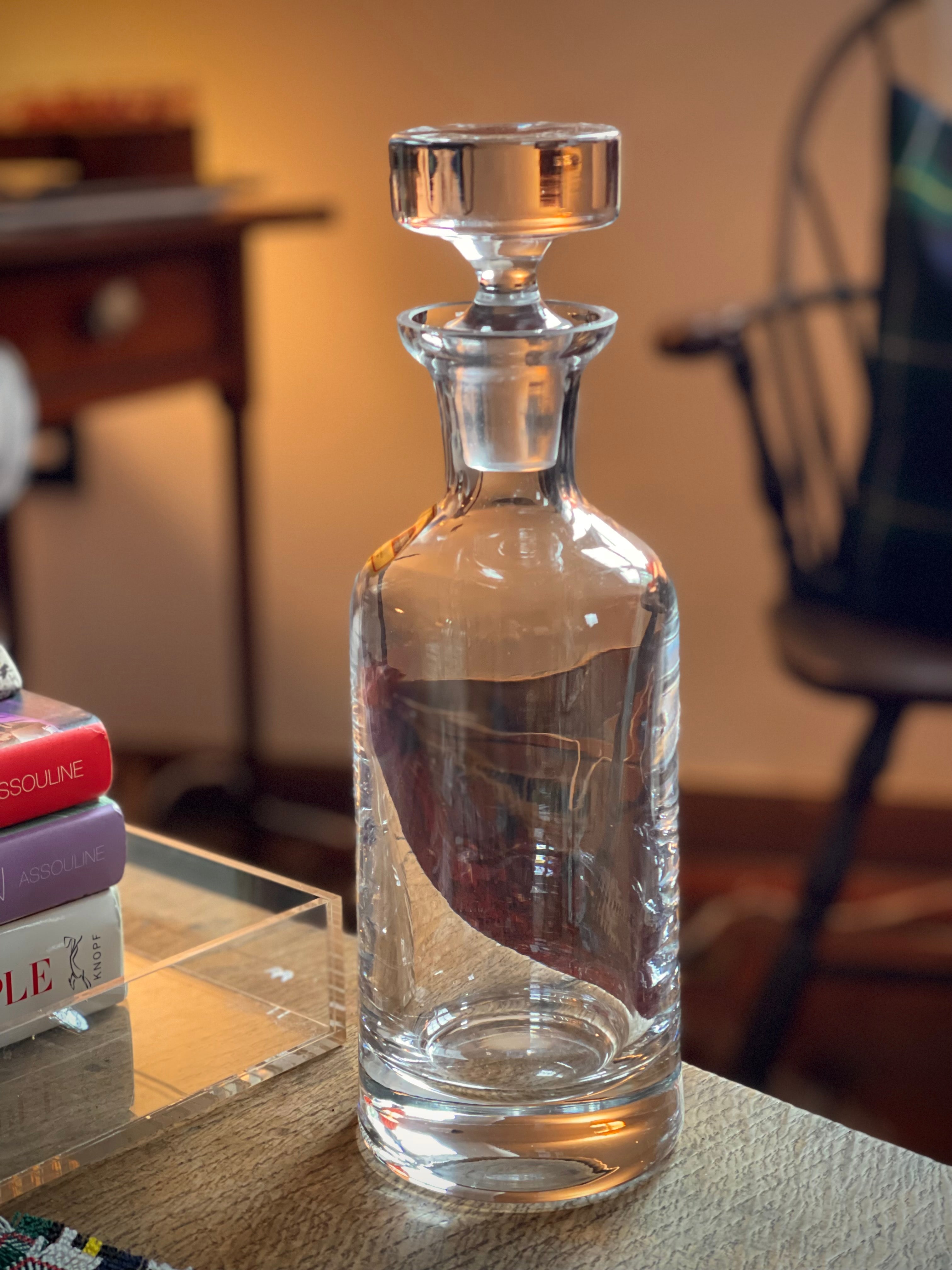 Lead-Free Crystal Decanters - Multiple Sizes