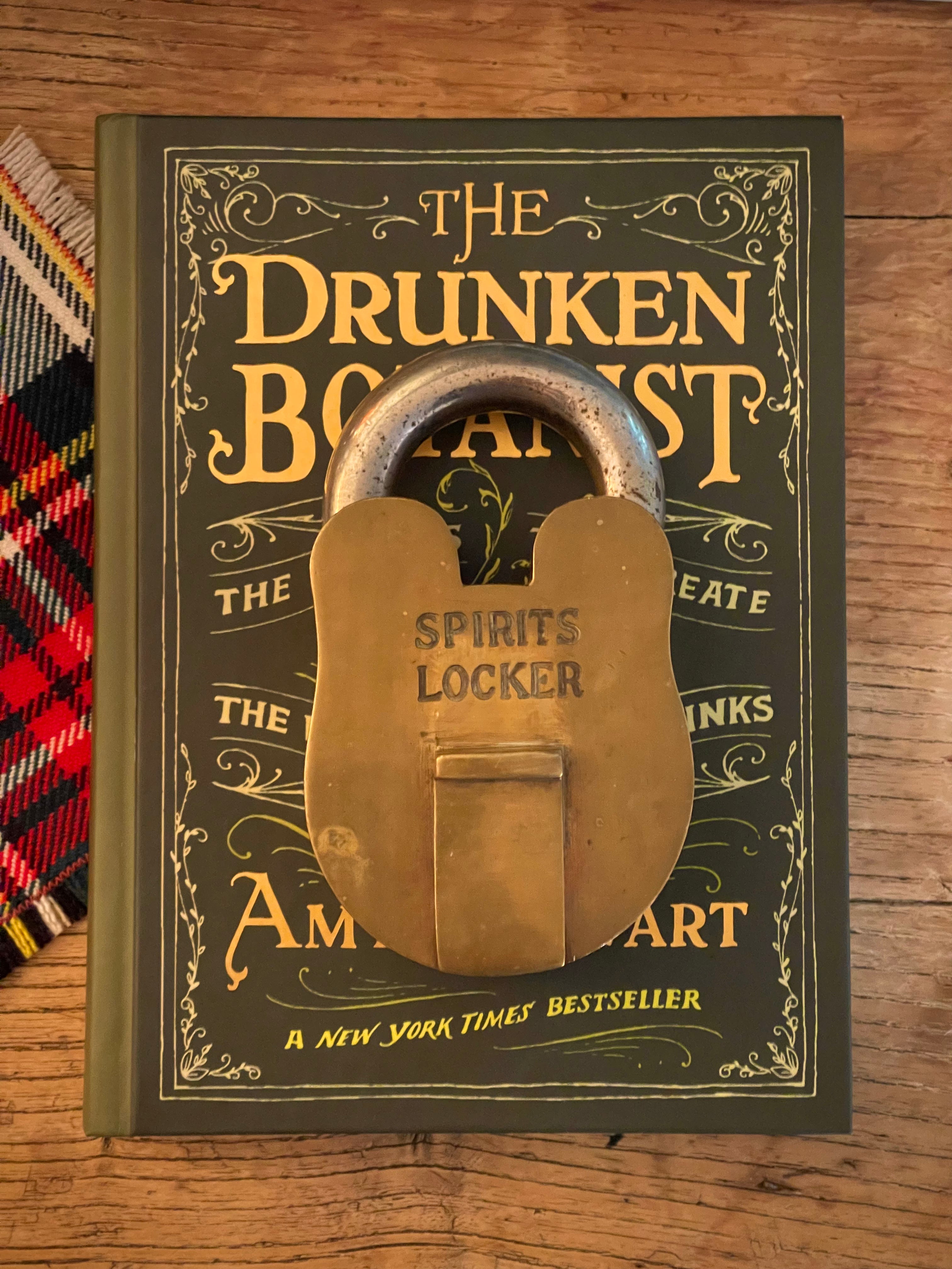 Vintage Spirits Locker Lock